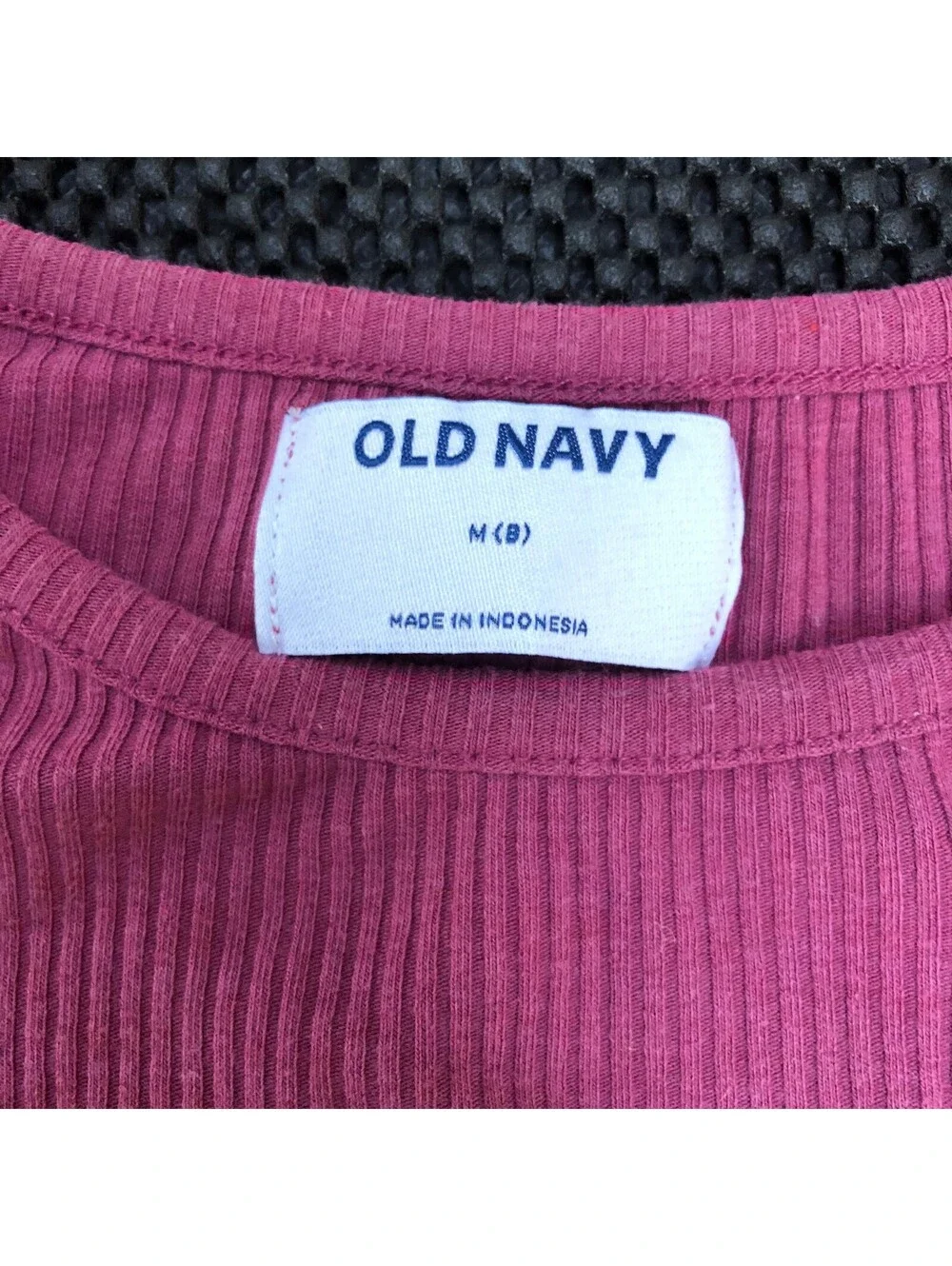 Old Navy Girls Ribbed Short Sleeve Dress Size M (8)